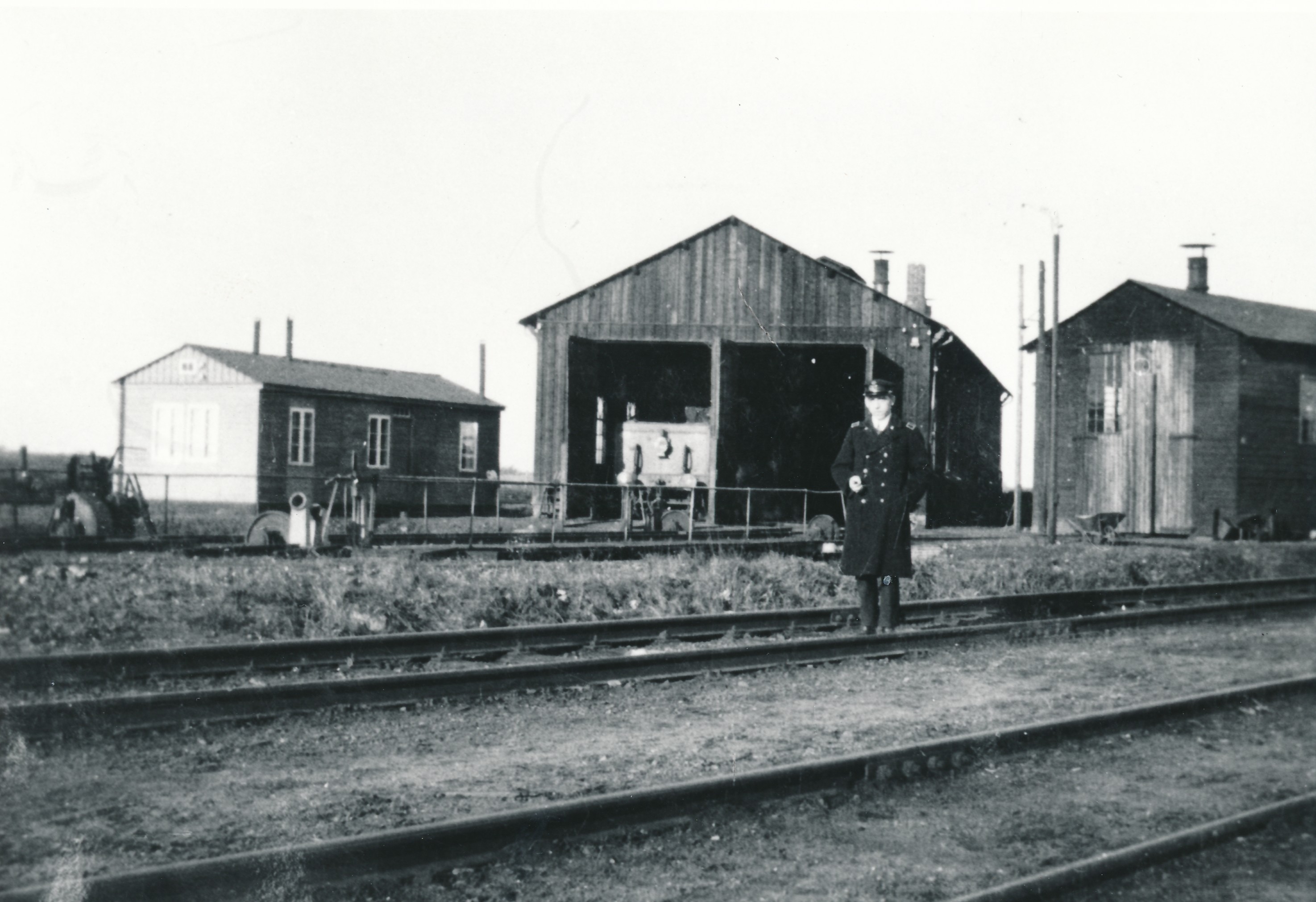 Drejeskiven på Padborg Station blev installeret i 1925.