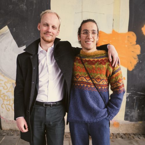 Portræt Hans og Benjamin Portræt Hans og Benjamin