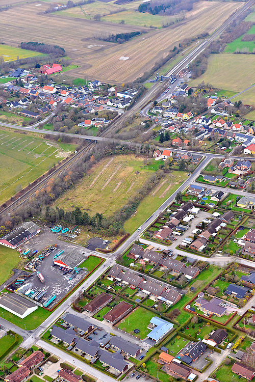 Luftfoto af Lundby