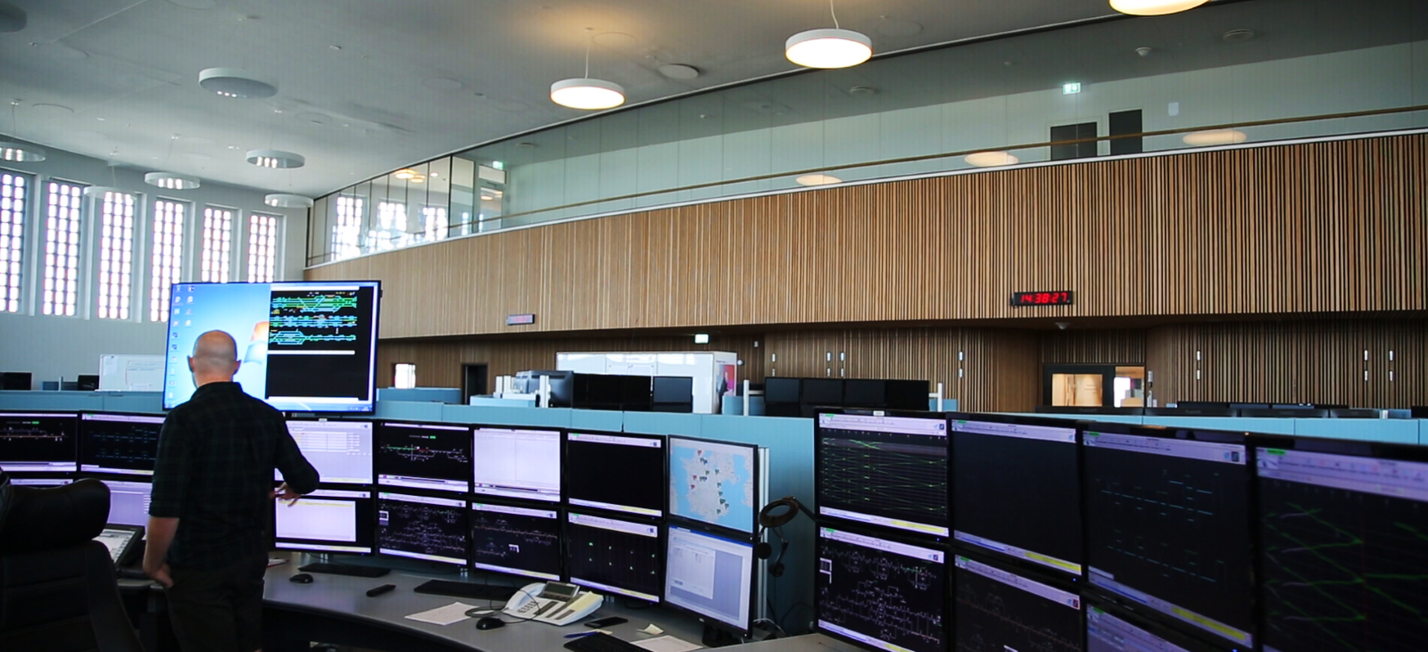 Trafiktårnet ved i brugtagning