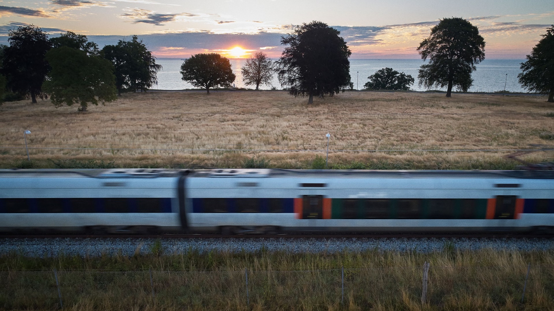 Bane i det grønne: tog gennem landskabet