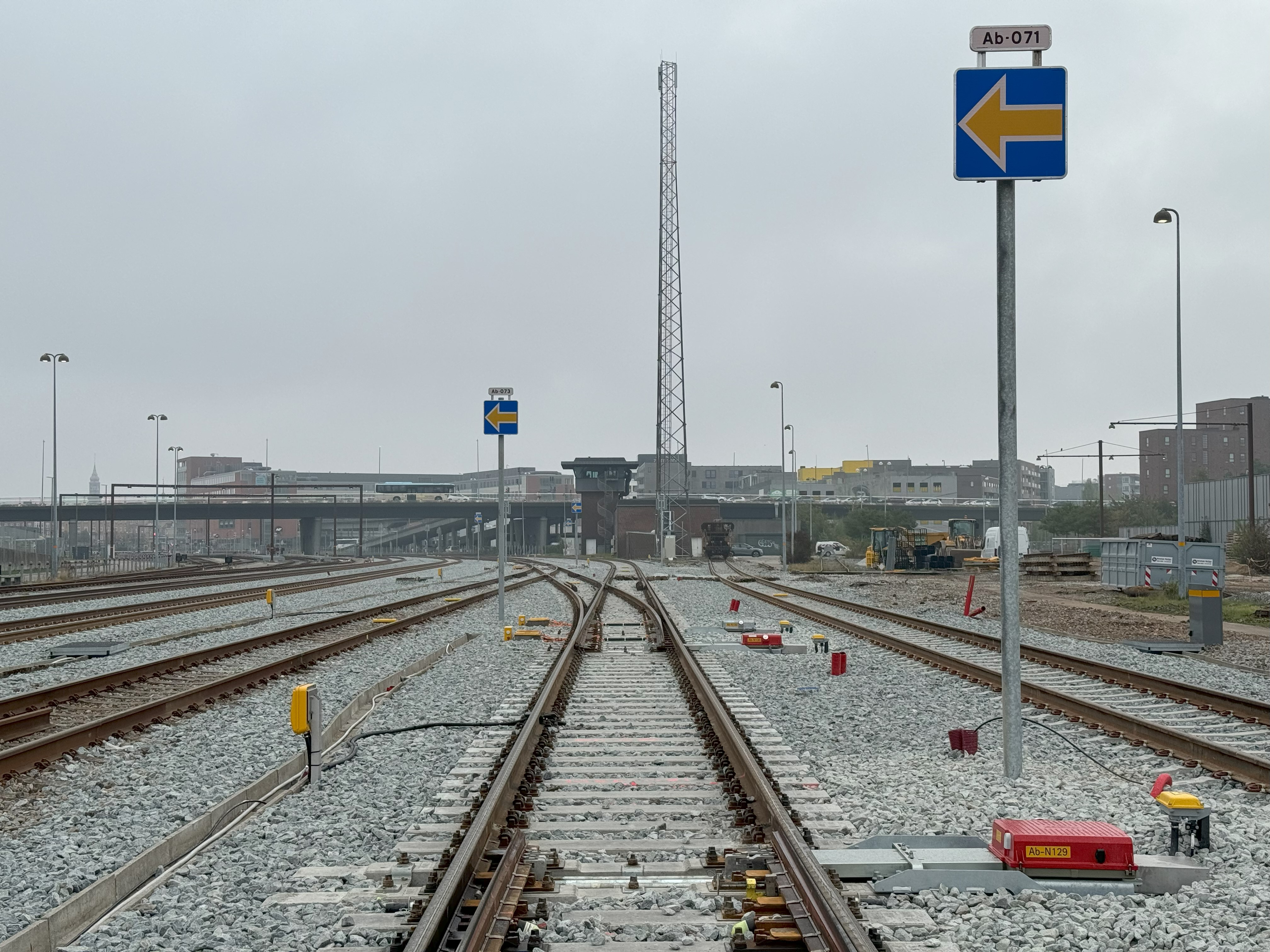 Spor på Aalborg Station