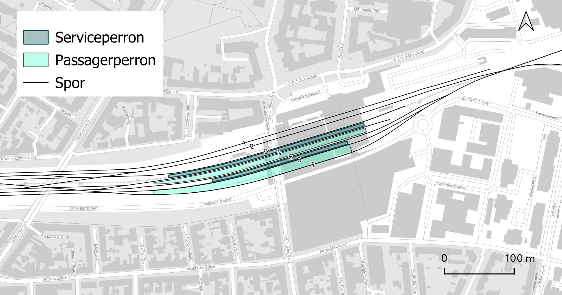Stadie B - perronarbejder